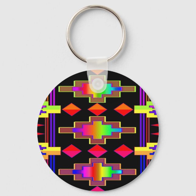 Llavero Keychain nativo americano (Anverso)