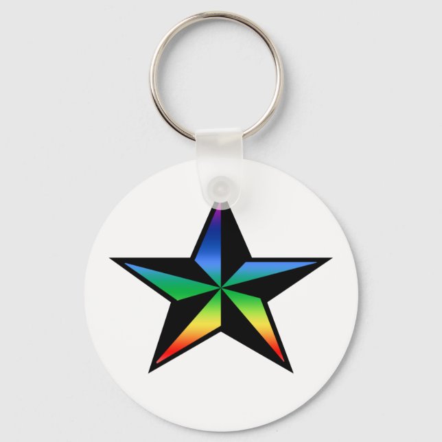 Llavero Keychain Nautical Star (Anverso)