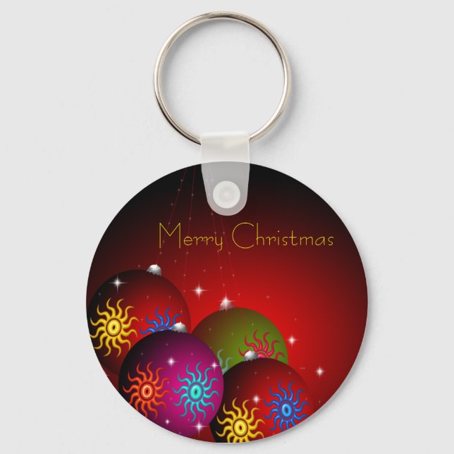 Llavero Keychain navideño (Anverso)