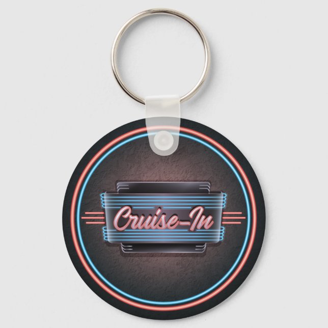 Llavero Keychain Neon Cruise-In (Anverso)