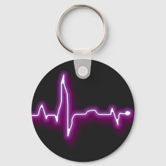 Llavero Keychain Neon EKG
