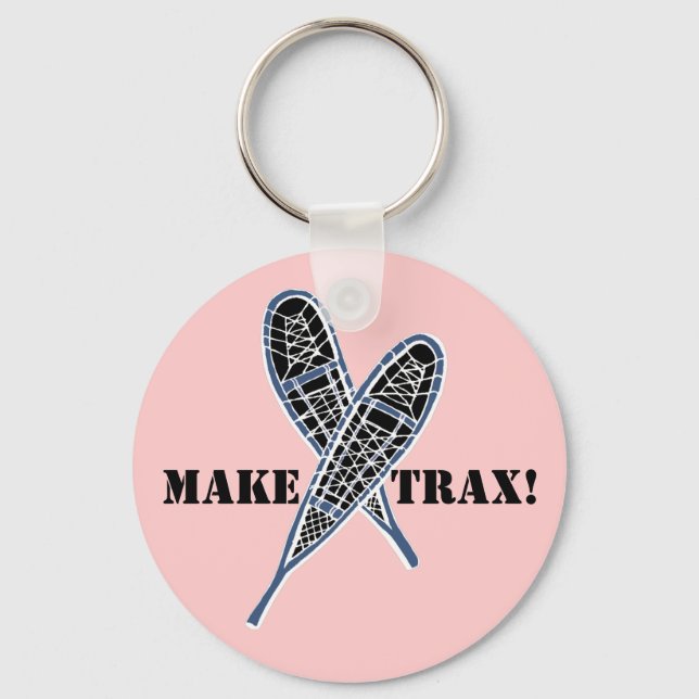 Llavero KEYCHAIN Nieve cruzada Nieves raqueta de nieve hac (Anverso)