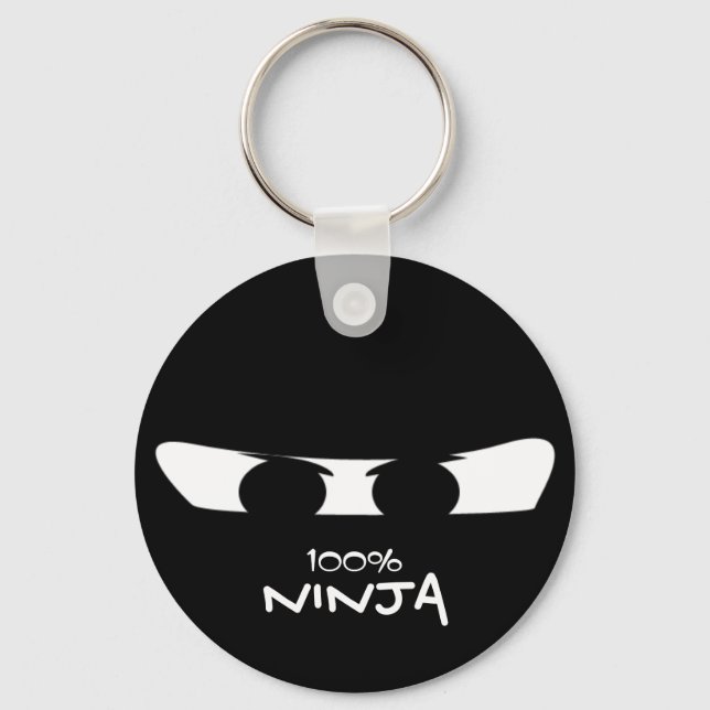 Llavero Keychain NINJA 100% (Anverso)