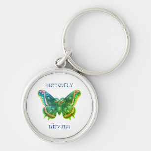 Llavero Keychain Nirvana de mariposa con problemas