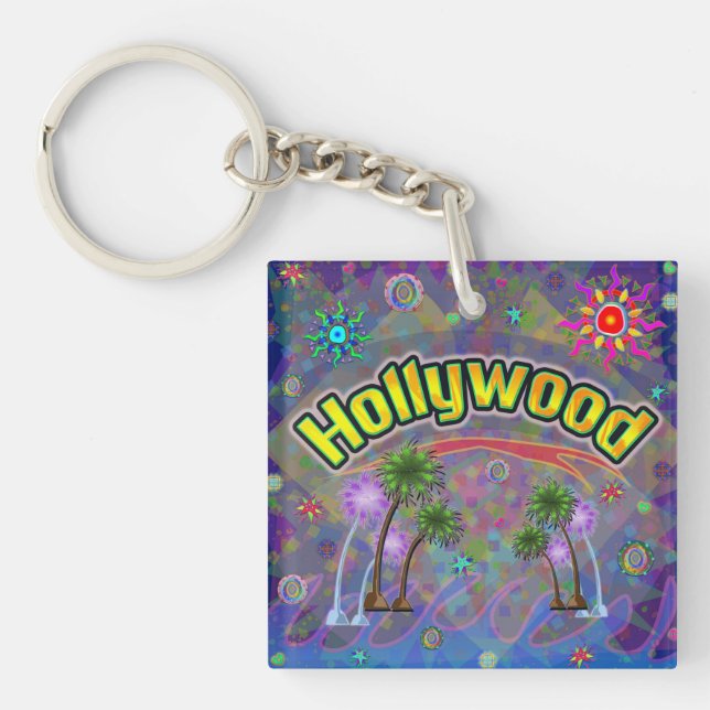 Llavero Keychain Noble Voyage de Hollywood (Frente)