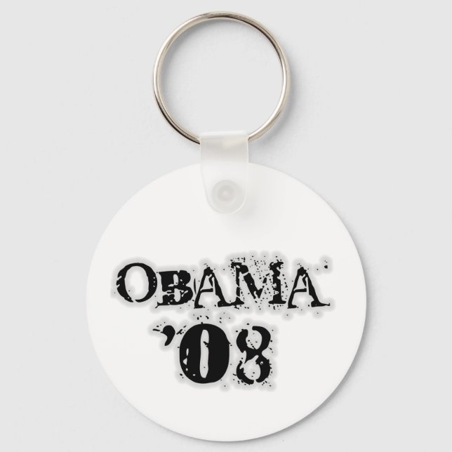 Llavero Keychain OBAMA 2008 (Anverso)