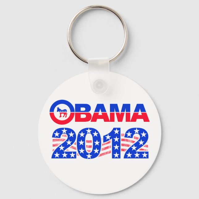 Llavero Keychain OBAMA 2012 (Anverso)