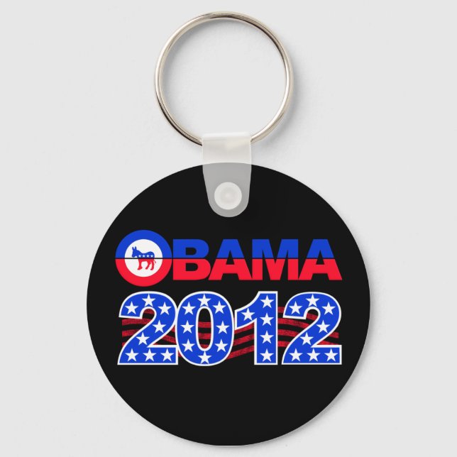 Llavero Keychain OBAMA 2012 (Anverso)