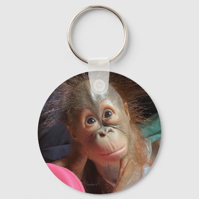 Llavero Keychain Orangutan Baby (Anverso)