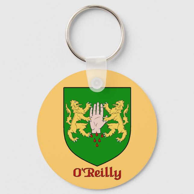 Llavero Keychain O'Reilly Family Shield (Anverso)