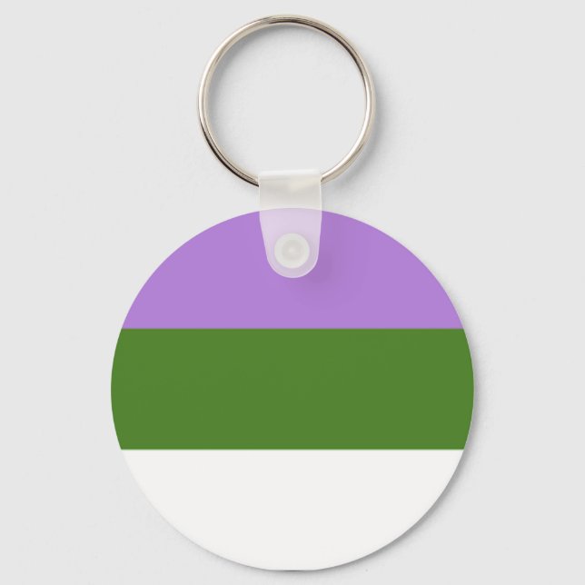 Llavero Keychain Orgullo de Género (Anverso)