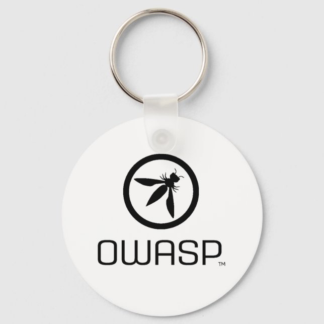 Llavero Keychain OWASP (Anverso)