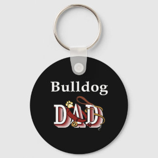 Llavero Keychain, padre del bulldog de Inglaterra