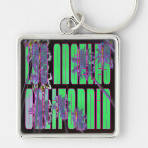 Llavero Keychain "Palm Sky: LOS ANGELES CALiFORNiA"