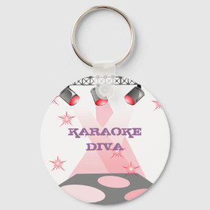 LLAVERO KEYCHAIN PARA EL DRAMA KARAOKE DIVA REEN