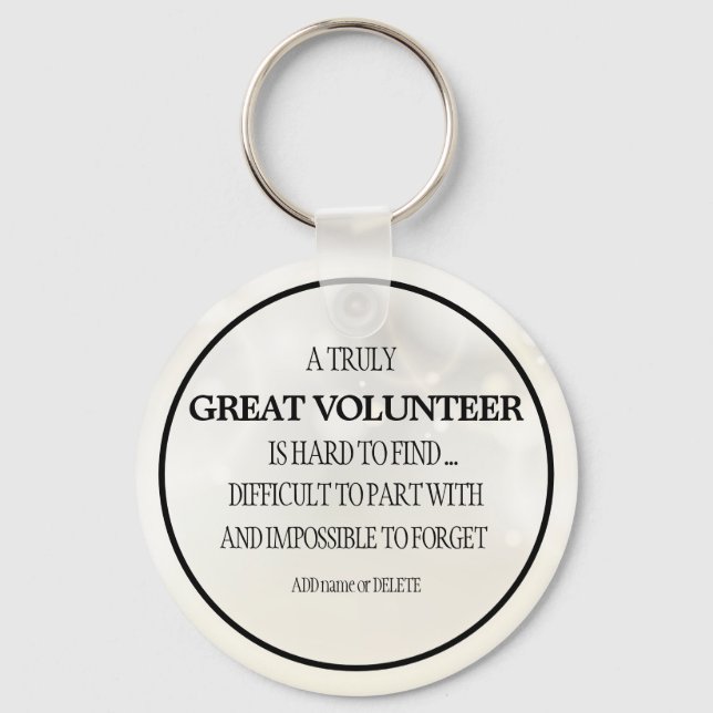 Llavero Keychain para el regalo de agradecimiento de los v (Anverso)