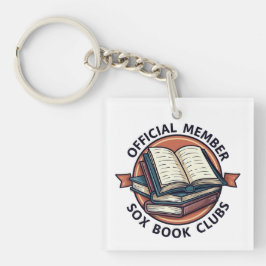 Llavero Keychain para miembros del club del libro