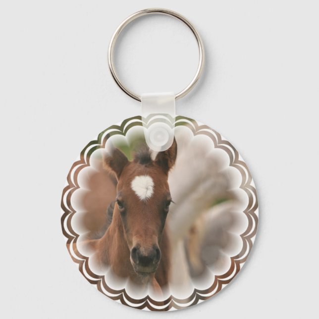 Llavero Keychain para niños de caballo (Anverso)