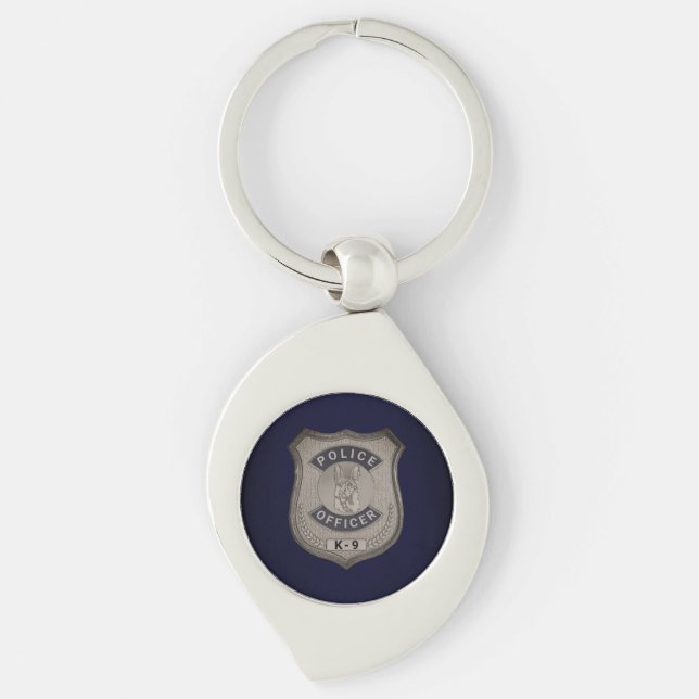 Llavero Keychain para oficiales de K9 (Anverso)