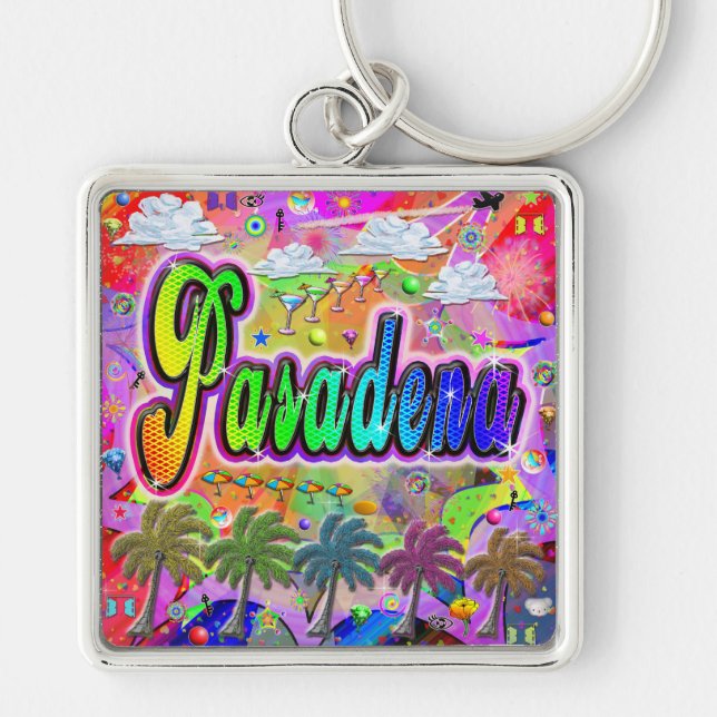 Llavero Keychain Pasadena Vista Express (Frente)