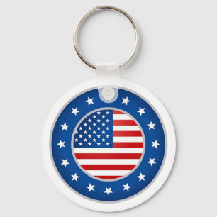 Llavero Keychain patriótico