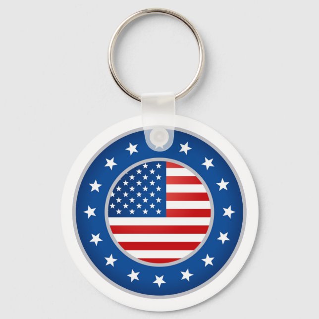 Llavero Keychain patriótico (Anverso)