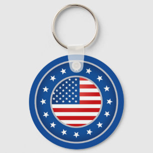 Llavero Keychain patriótico
