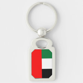 Llavero Keychain patriótico con bandera de los EAU