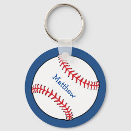 Llavero Keychain Patriótico de Béisbol