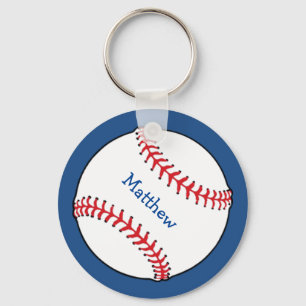 Llavero Keychain Patriótico de Béisbol