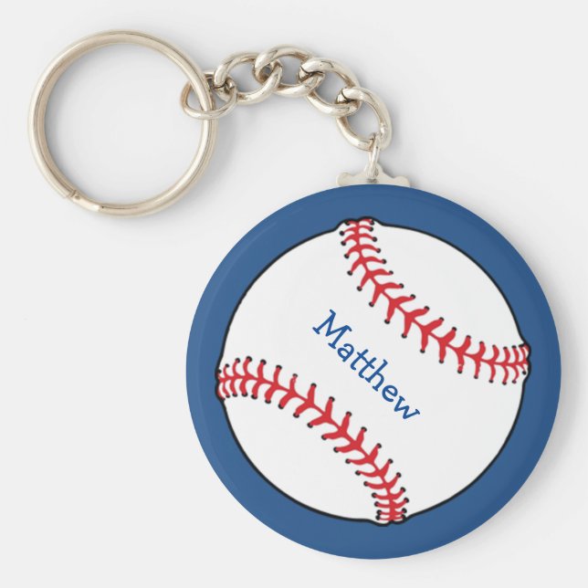Llavero Keychain Patriótico de Béisbol (Frente)