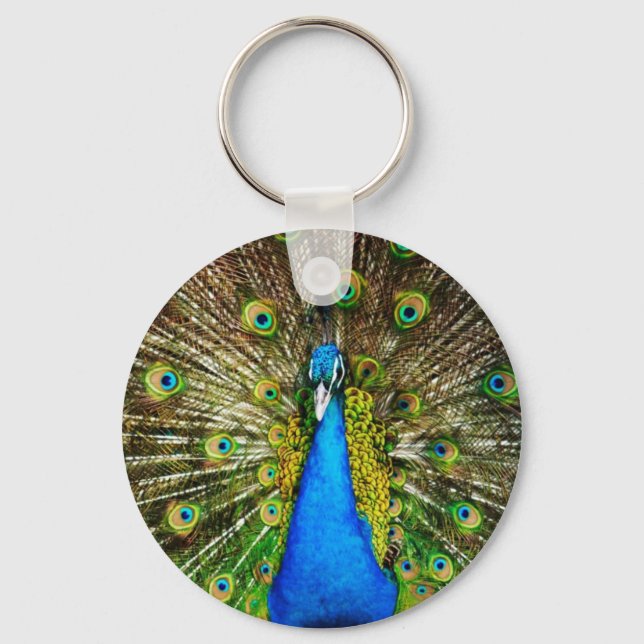 Llavero Keychain Peacock (Anverso)