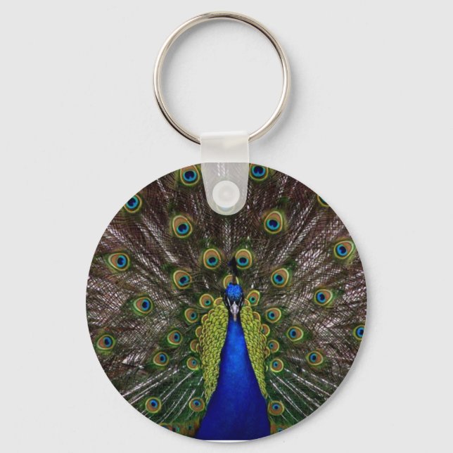 Llavero Keychain Peacock (Anverso)
