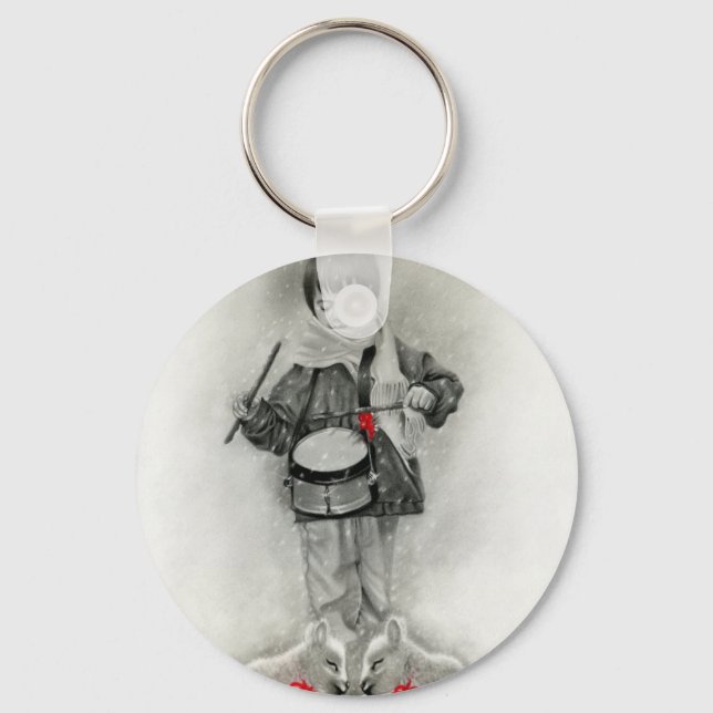 Llavero Keychain, pequeño tambor (Anverso)