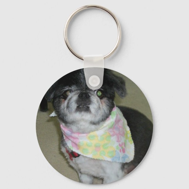 Llavero Keychain Perro personalizable (Anverso)