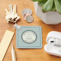 Keychain personalizada Blue Club Book