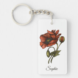 Llavero Keychain personalizada de la flor de parto de agos