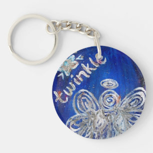 Llavero Keychain Personalizado de ángel de Twinkle Guardia