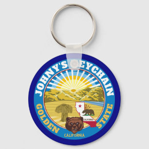 Llavero Keychain personalizado de California