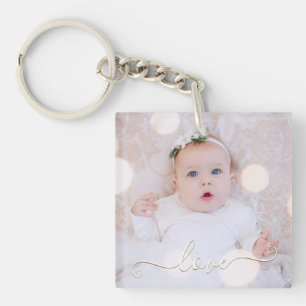 Llavero Keychain, Personalizado de fotos de mi bebé