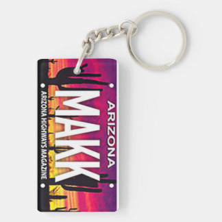 Llavero Keychain Personalizado de la placa de la licencia