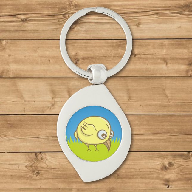 Llavero Keychain Personalizado de pájaro amarillo (Subido por el creador)