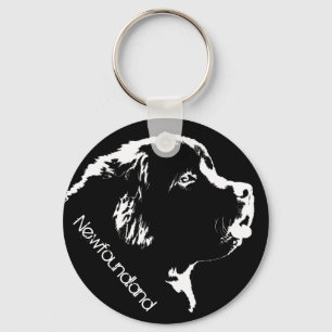 Llavero Keychain Personalizado de Perro de Terranova
