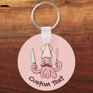 Llavero Keychain, Personalizado de Squid