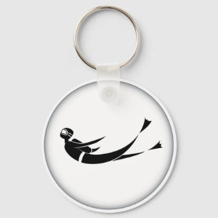 Llavero Keychain Personalizado del buzo del buzo de buceo