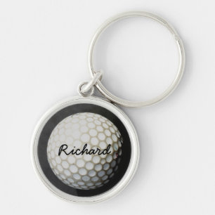 Llavero keychain personalizado para foto de bola de golf