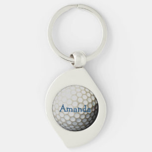 Llavero keychain personalizado para los golfistas