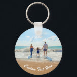 Llavero Keychain Personalizado personalizada de texto y fo<br><div class="desc">Personalizado Fotografías y cadenas de texto - Única tu propio diseño - Familia personalizada / Amigos o regalo personal de cadena de claves - Añadir tu texto y foto - Redimensionar y mover elementos con la herramienta Personalización ! Elija fuentes / tamaño / color! Buena suerte - Estar contentos :)...</div>