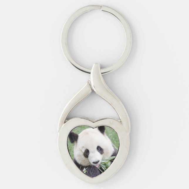 Llavero keychain Photo gigante panda , animales 0247. (Anverso)