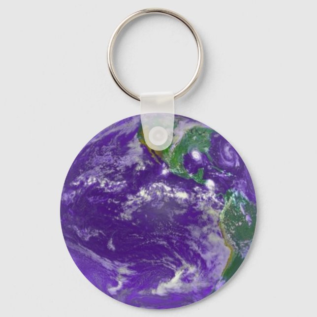 Llavero Keychain Planeta Tierra (Anverso)